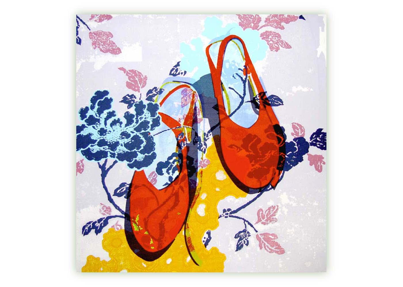 Obras de María Luisa Sanz - Zapatos Rojos 