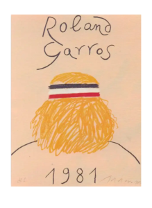 Lee más sobre el artículo Eduardo Arroyo en Roland Garros: Arte y Deporte