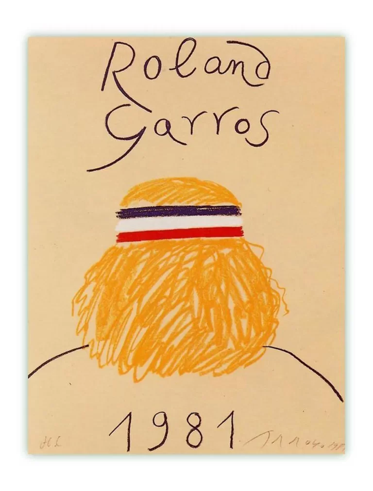 Eduardo Arroyo Roland Garros 1981 370