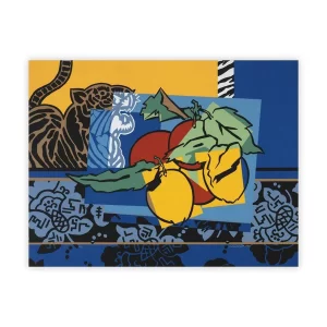 Ma Luisa Sanz Bodegon Azul 1344
